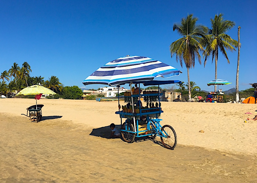 Guayabitos beach Mexico