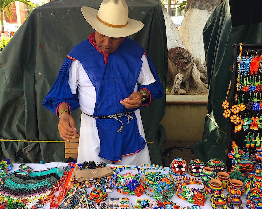 tiangus market La Penita Mexico