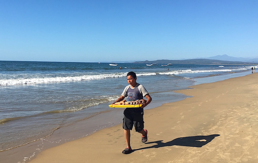 Guayabitos beach Mexico