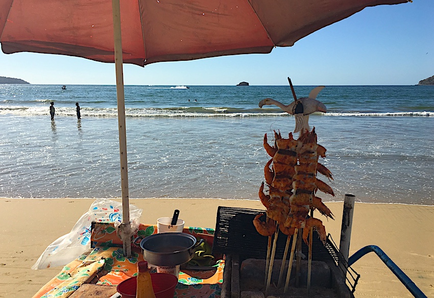 Guayabitos beach Mexico