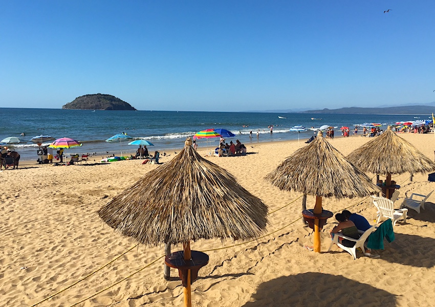 Guayabitos beach Mexico