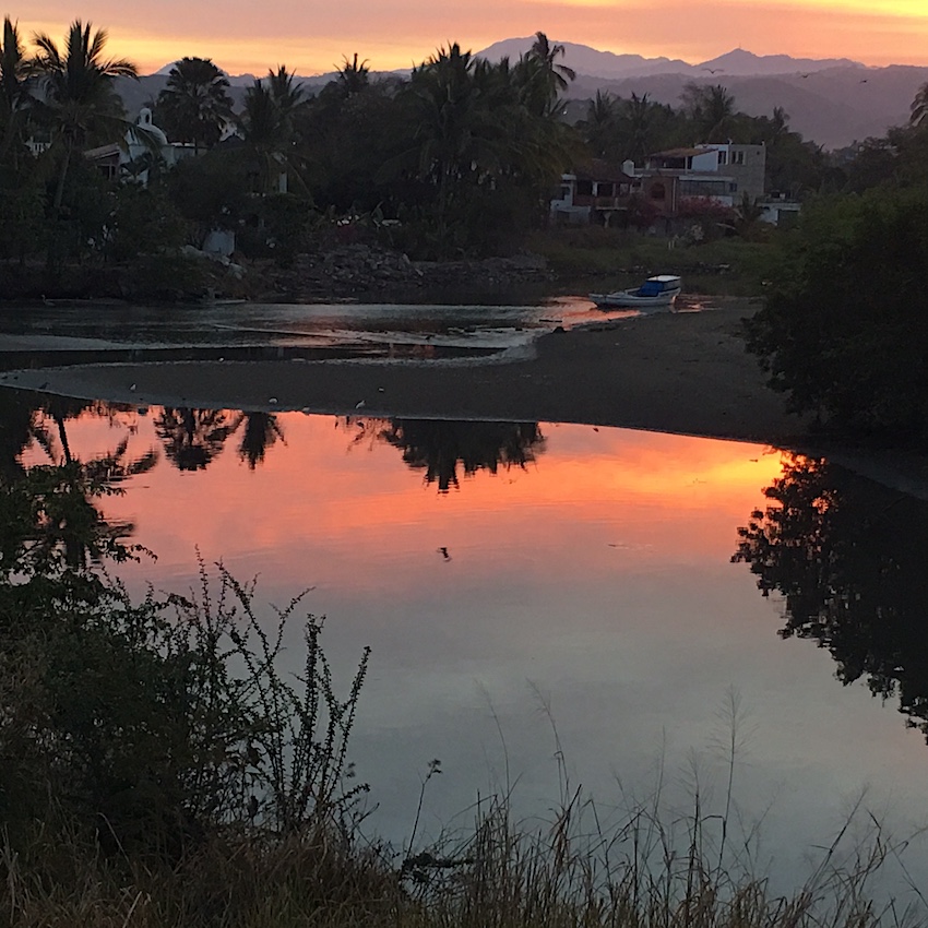 sunrise in Mexico