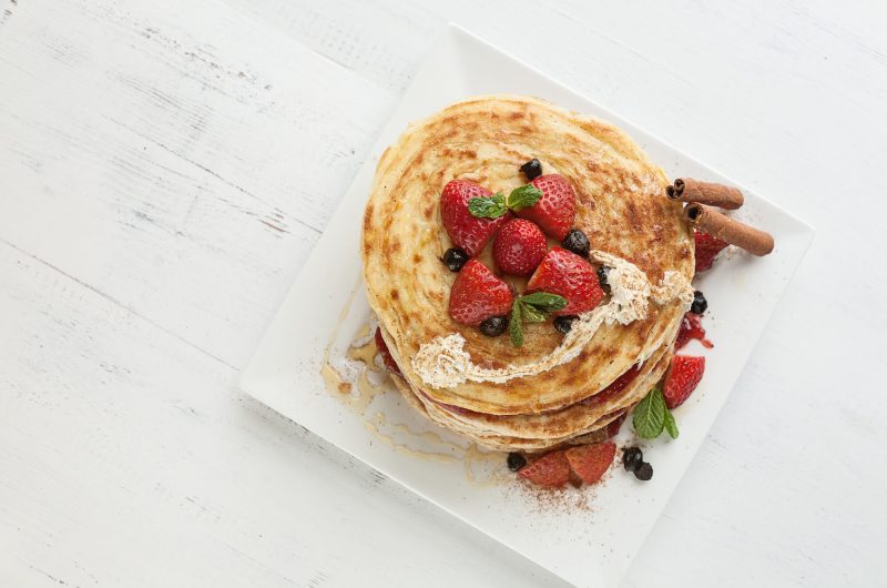 Strawberry Pancakes