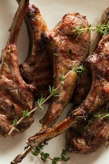 Seduction Meals Grilled Baby Lamb Chops