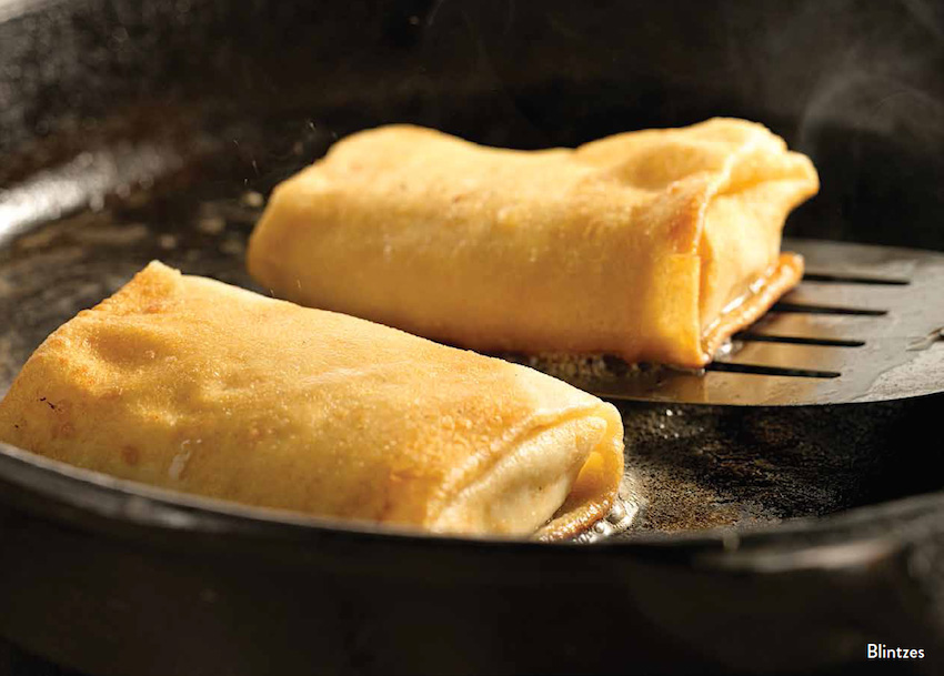 Sunday Breakfast in Bed: Ratner’s Cheese Blintzes