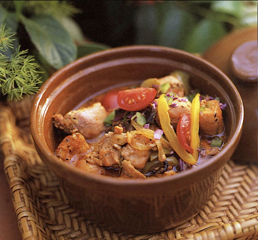 Drunken Rum Punch Chicken Stew