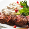 Spice-Crusted Lamb Tenderloin with FAGE Dipping Sauce