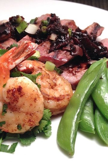 A Simply Seductive Asian Inspired Surf & Turf for Two