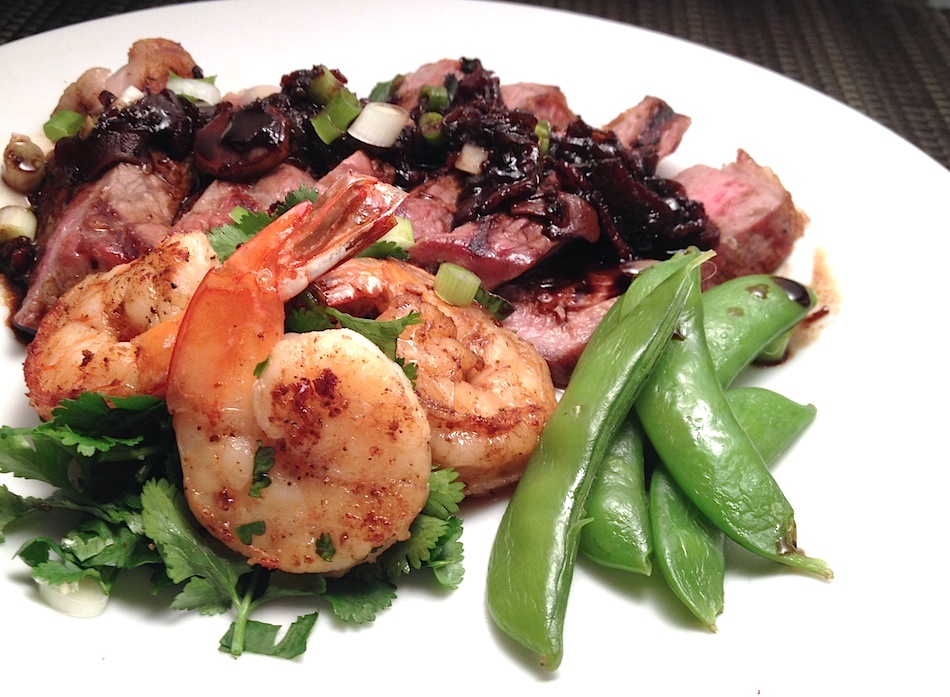 A Simply Seductive Asian Inspired Surf & Turf for Two