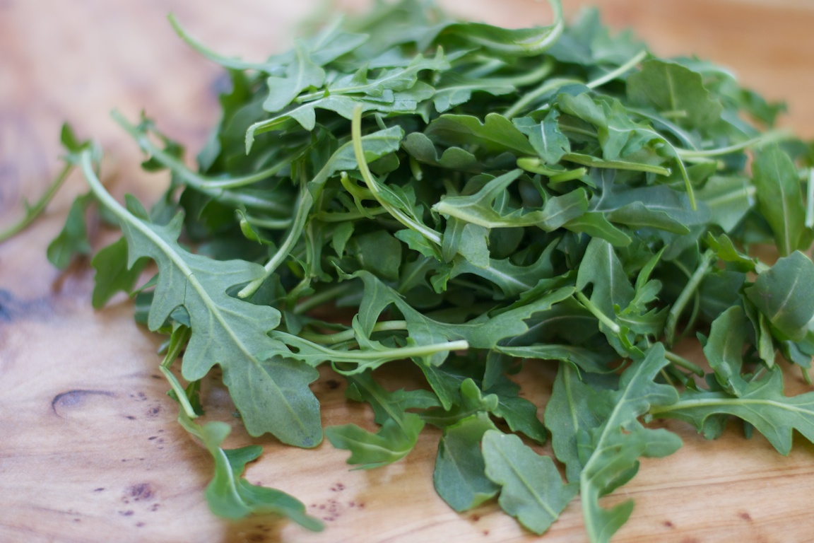 Eating Arugula with your Fingers? You bet!