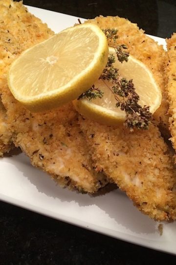 Oven Baked Chicken Cutlets