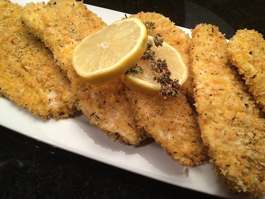 Oven Baked Chicken Cutlets