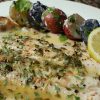 Meatless Mondays Trout with Lemon Thyme Sauce and Cilantro Potatoes